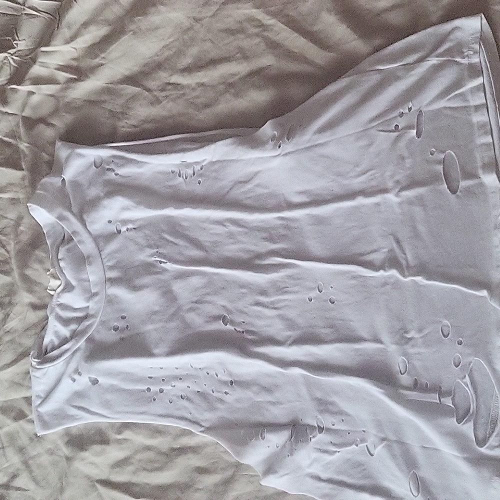 Distressed Muscle Tee